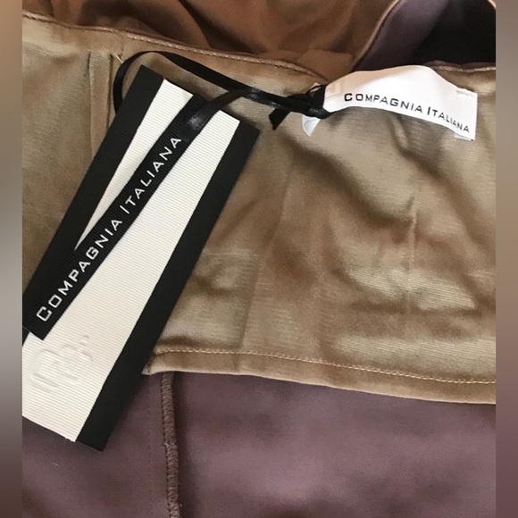 Compagnia Italiana strapless bustier/corset in lilac and beige color. NWT sz 4 - Picture 9 of 13